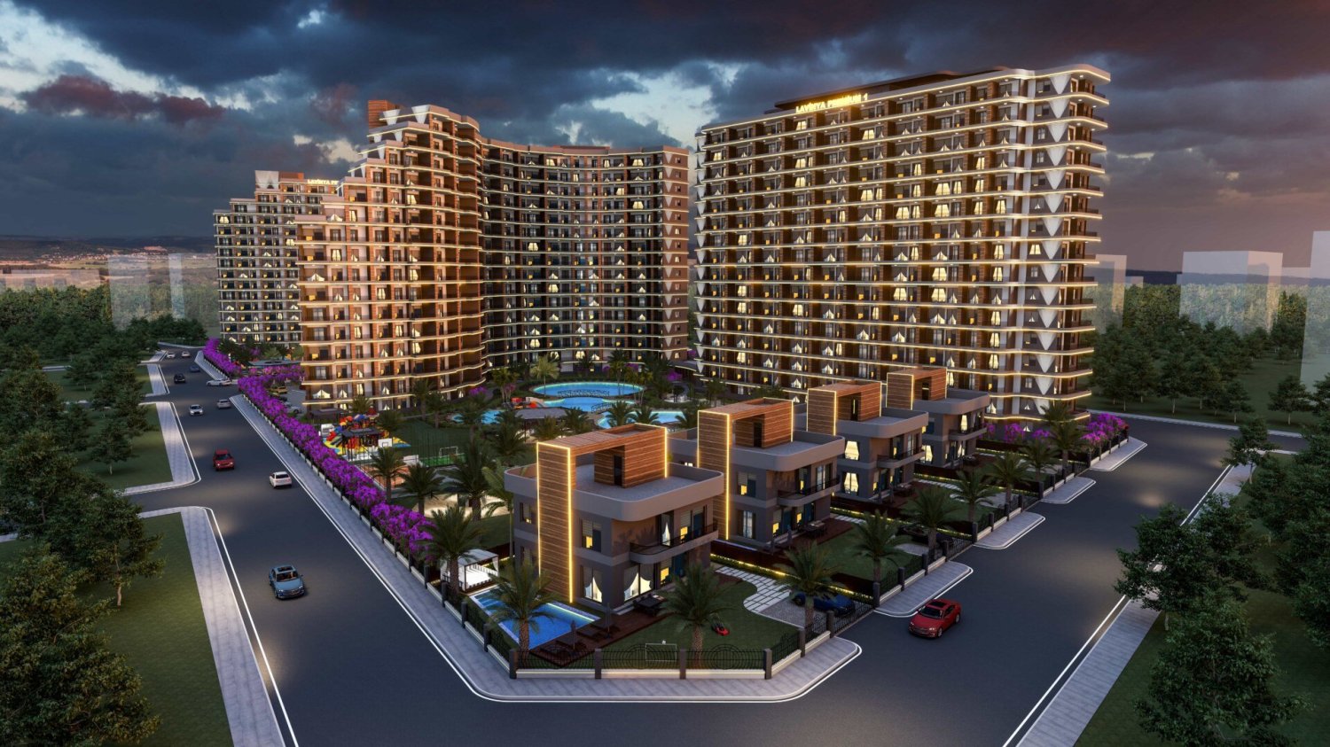 شقة 1+1 في Mersin, Turkey رقم 31788