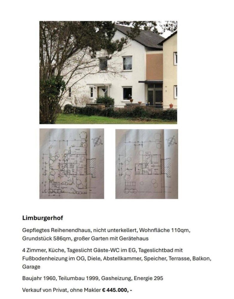 3 Schlafzimmer Stadthaus in Rhein-Pfalz, Germany, Nr. 369416