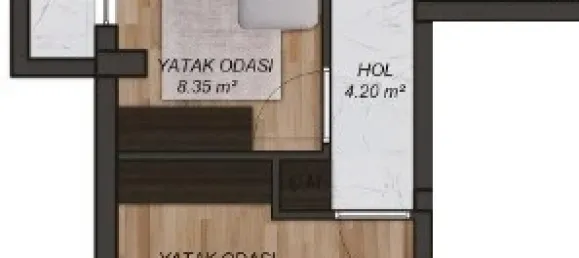 شقة 2+1 في Mugla, Turkey رقم 33503 23