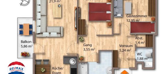 3 rooms Apartment in Gamlitz, Austria No. 131580 22