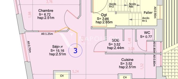 Apartamento T1 em Ronchin, France N.º 93979 6