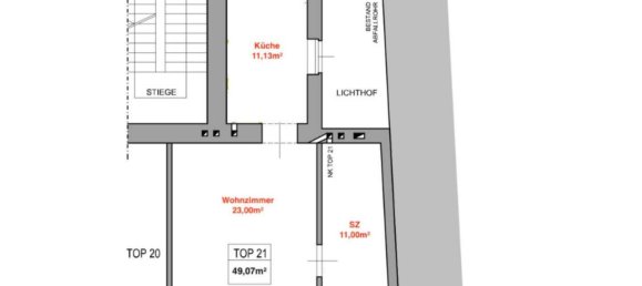 2 rooms Apartment in Wahring, Austria No. 247167 9
