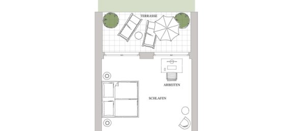 1 غرف نوم منزل ذو طابقين في Dusseldorf, Germany رقم 306438 16