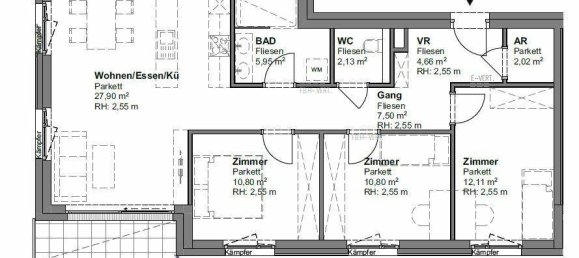 4 rooms Apartment in Pinsdorf, Austria No. 180853 7
