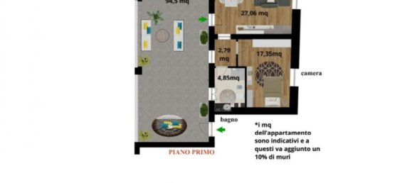 3-Zimmer Wohnung in Caravaggio, Italy, Nr. 338619 17