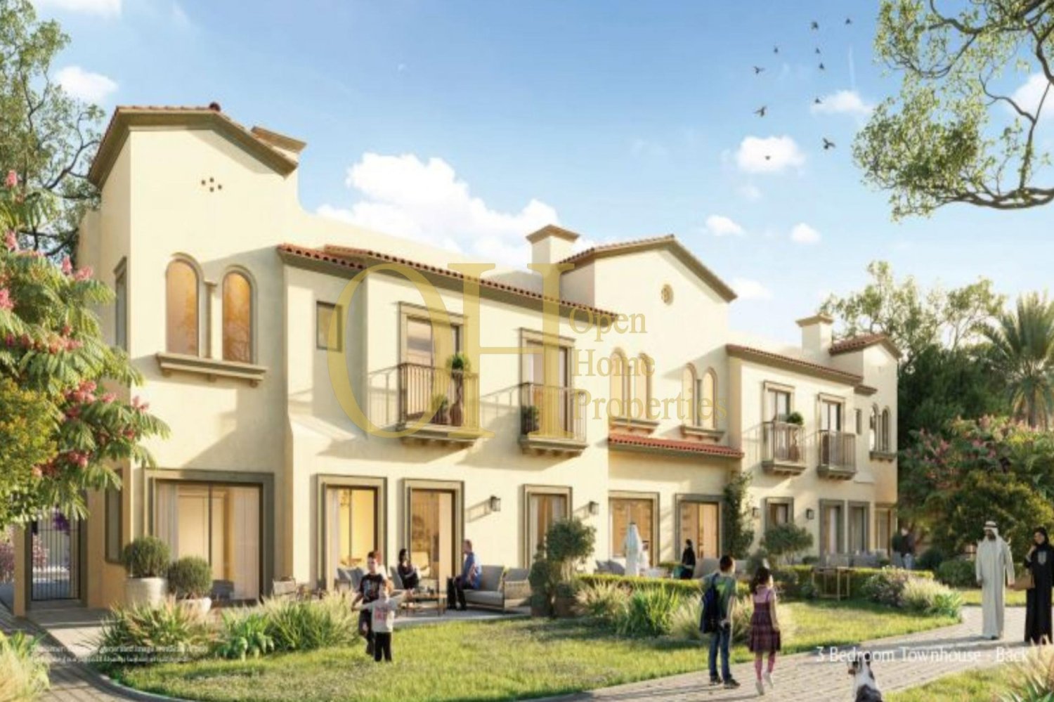 Таунхаус с 2 спальнями в Халифа-Сити, ОАЭ № 37609