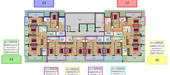 Apartment 1+1 in Konakli, Turkey No. 31344 22