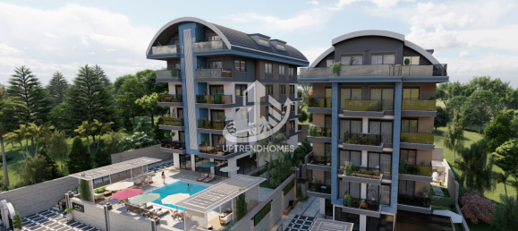 شقة 1+1 في Oba, Turkey رقم 3371 9