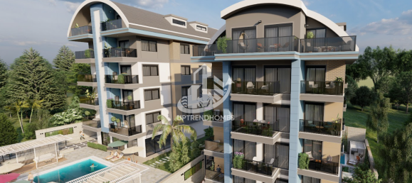 شقة 1+1 في Oba, Turkey رقم 3371 5