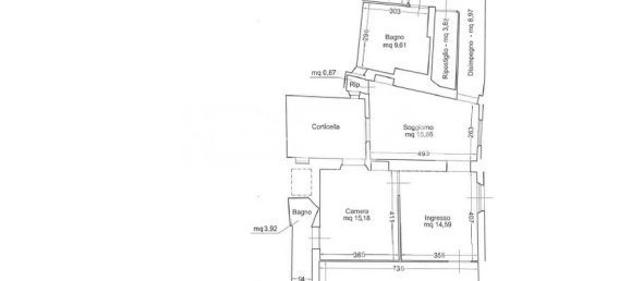 3 Schlafzimmer Wohnung in Lucca, Italy, Nr. 151839 22