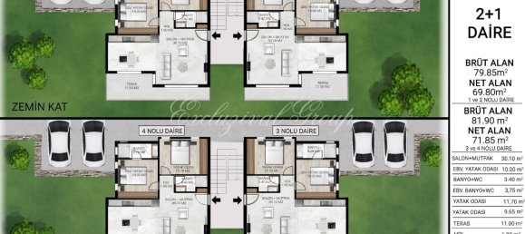 2 Schlafzimmer Villa in Bodrum, Turkey, Nr. 28755 12