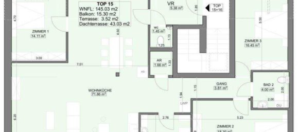 4غرفة بانتهاوس في Ottakring, Austria رقم 248848 13