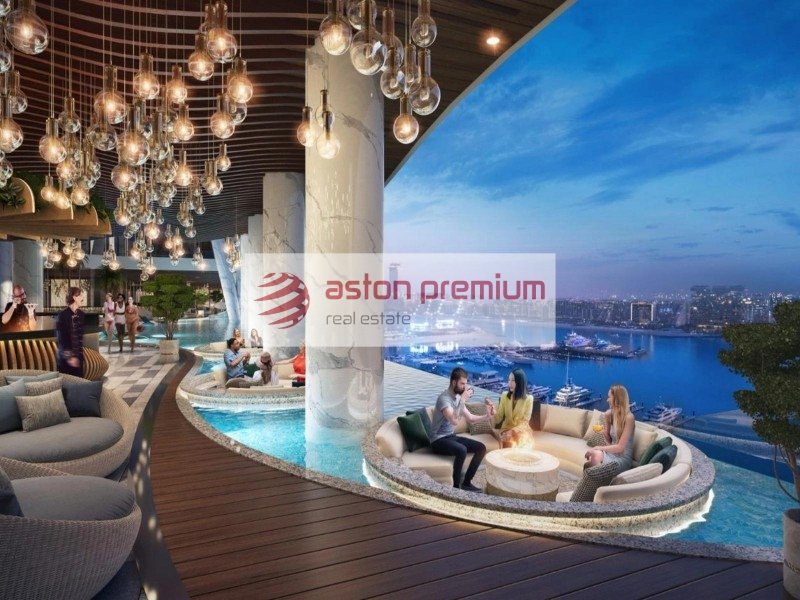 Квартира с 2 спальнями в Dubai Harbour, ОАЭ № 55145