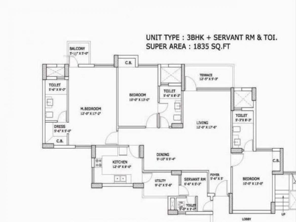 3 غرف نوم منزل في Noida, India رقم 25715