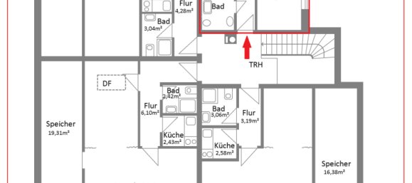 Apartamento de 2 dormitorios en Bamberg, Germany No. 117591 20
