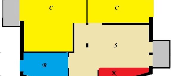 3 rooms Apartment in Novara, Italy No. 149610 16