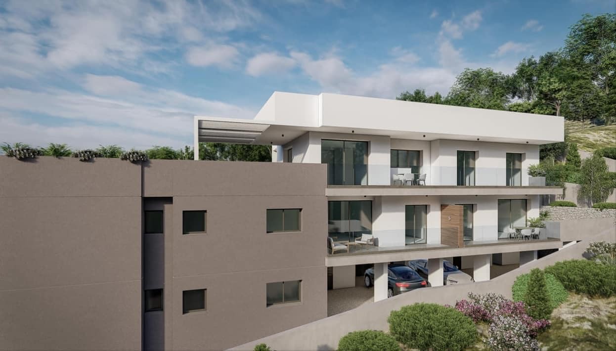 Квартира с 2 спальнями в Апостолос Андреас, Кипр № 33054