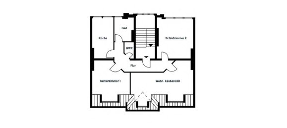 Apartamento de 2 dormitorios en Borsigwalde, Germany No. 68193 13