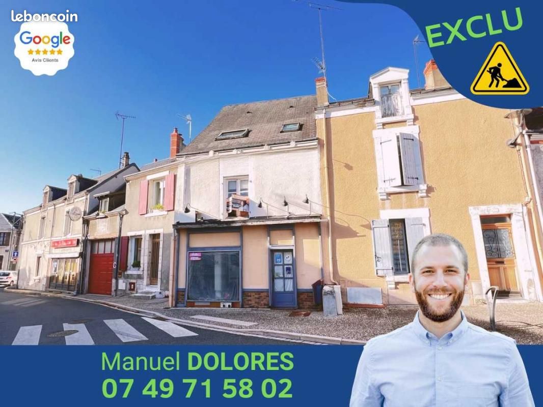 4 غرف نوم عقار تجاري في Deols, France رقم 236522