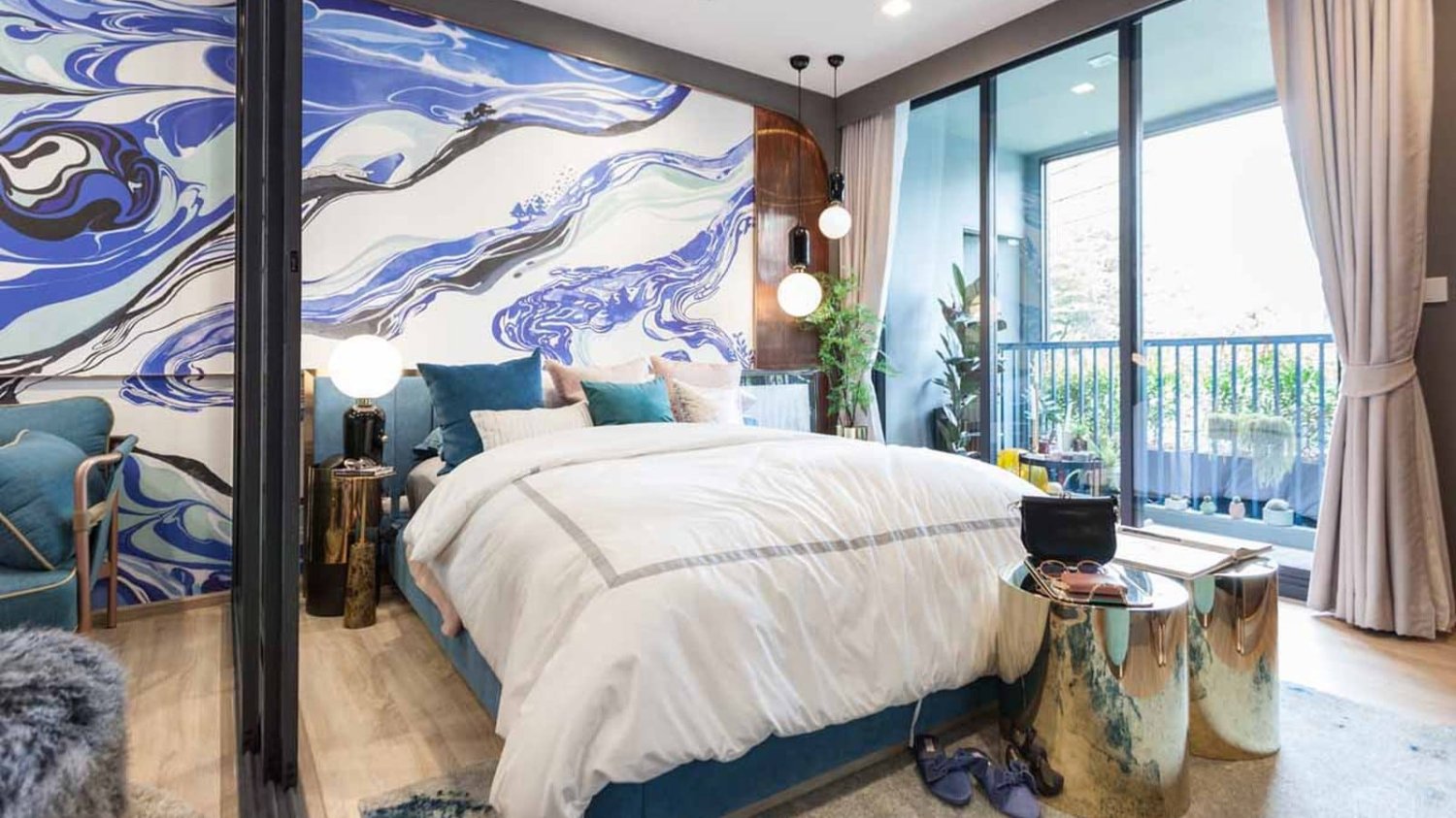 Кондоминиум  с 2 спальнями в XT Phayathai, Бангкок, Таиланд № 31919