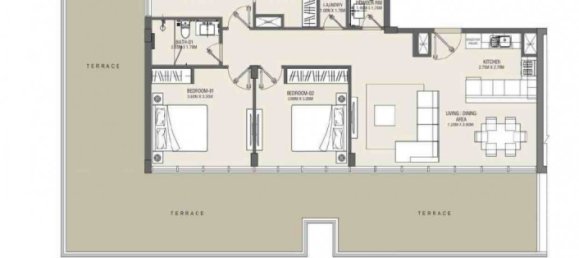 3 chambres Appartement à CENTURION ONYX, Meydan, UAE No. 60223 5