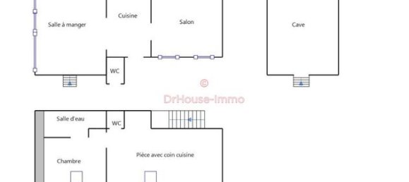 Дом с 2 спальнями в Нуази-ле-Сек, Франция № 354726 13