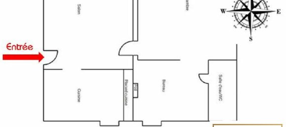 1 Schlafzimmer Wohnung in Nantes, France, Nr. 144968 9