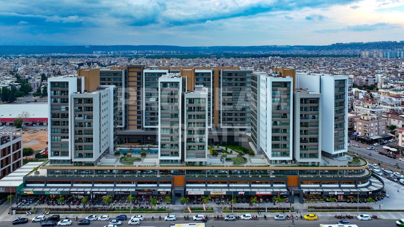 Квартира с 2 комнатами в Кепез, Турция № 27845