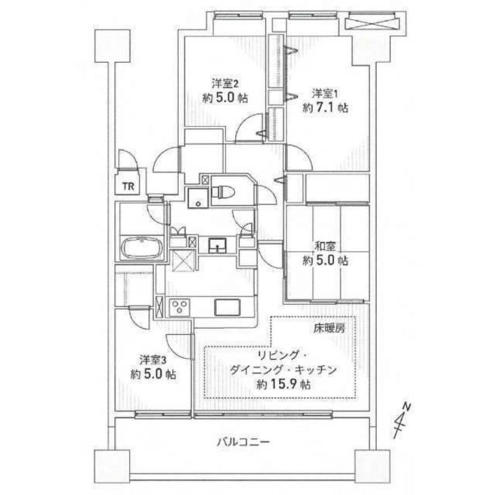 4 bedrooms Apartment in Aichi, Japan No. 5186