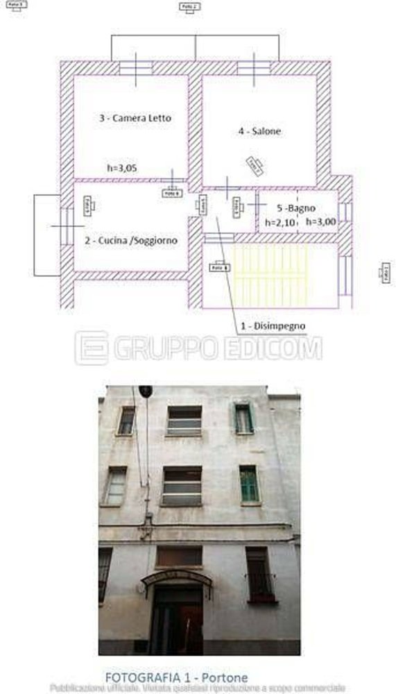 3 rooms Apartment in Grumo Appula, Italy No. 268055