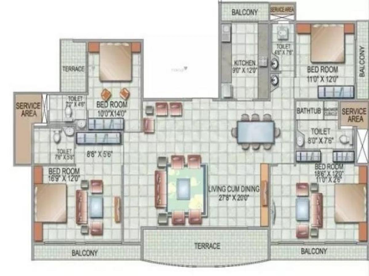 4 bedrooms House in Mumbai, India No. 57474