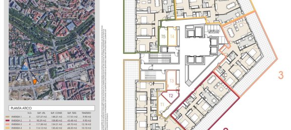 Пентхаус с 3 спальнями в Бургос, Испания № 114032 3