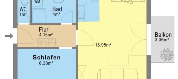 2غرفة شقة في Dornbirn, Austria رقم 212803 7