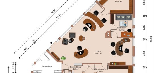 208m² Office in Wiesbaden, Germany No. 310535 18