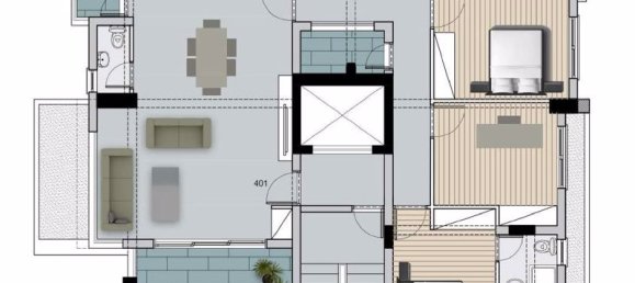 3 chambres appartement à vendre à Limassol, Cyprus № 9436 7