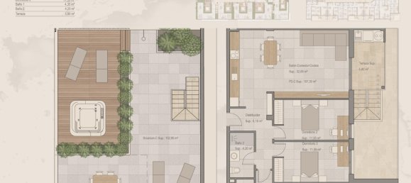 3 bedrooms Penthouse in Torre-Pacheco, Spain No. 5927 11