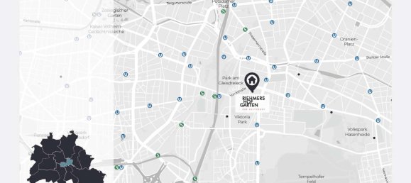 2 Schlafzimmer Wohnung in Kreuzberg, Germany, Nr. 15781 16