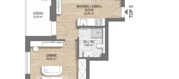 2غرفة شقة في Albeck, Austria رقم 223856 12