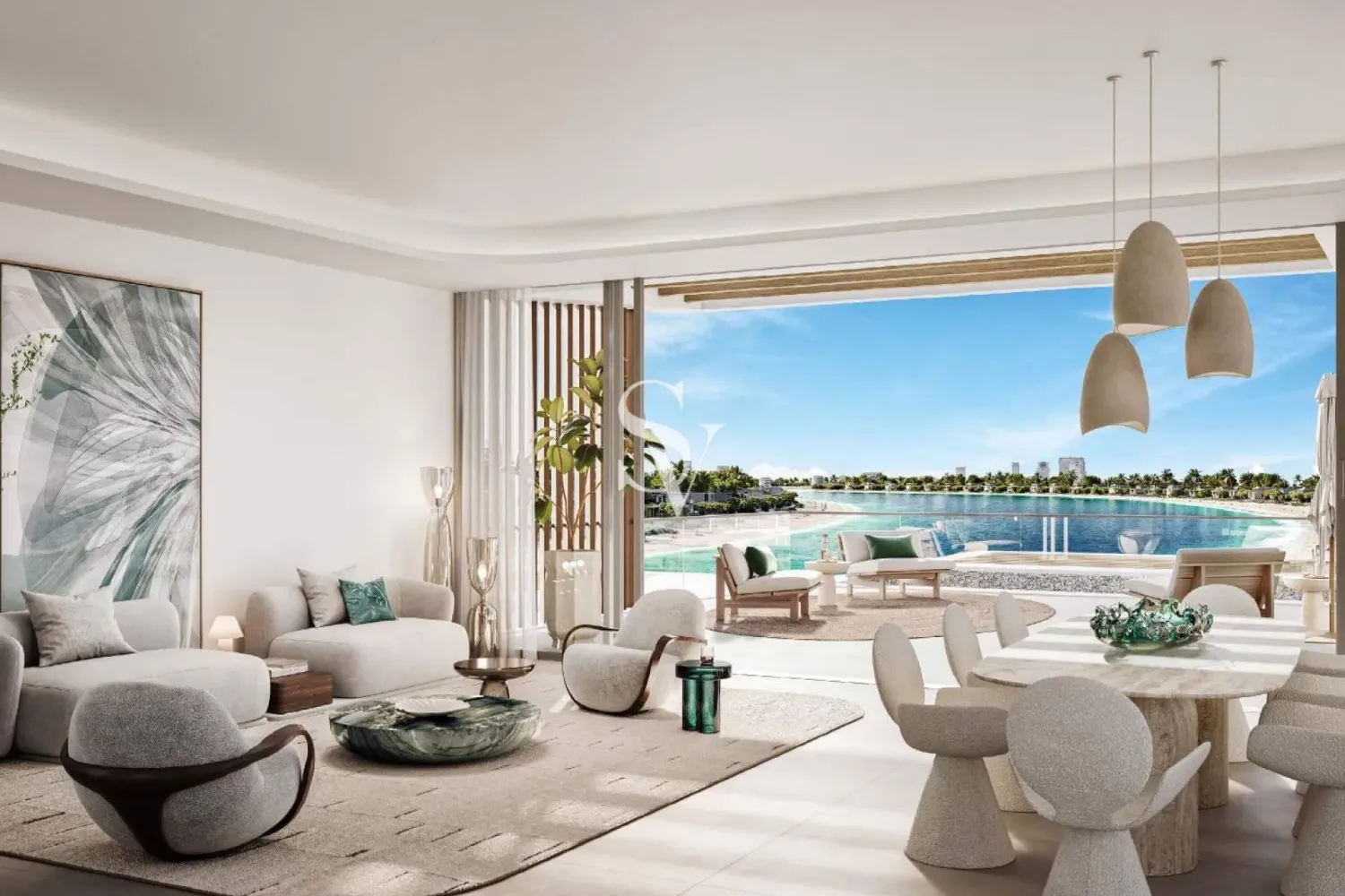 2 Schlafzimmer Wohnung in Palm Jebel Ali, UAE, Nr. 120410