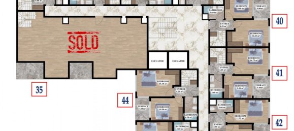 Penthouse 2+1 à Gazipasa, Turkey No. 22847 7