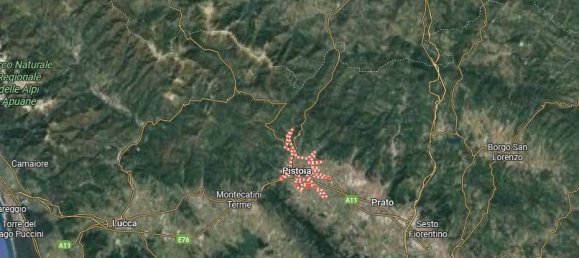 Квартира с 4 спальнями в Пистоя, Италия № 349003 3