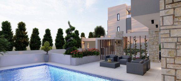 Вилла с 4 спальнями в Пафос, Кипр № 20017 13