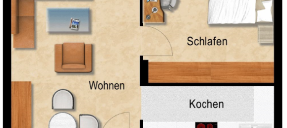 1 Schlafzimmer Wohnung in Mettmann, Germany, Nr. 209663 8