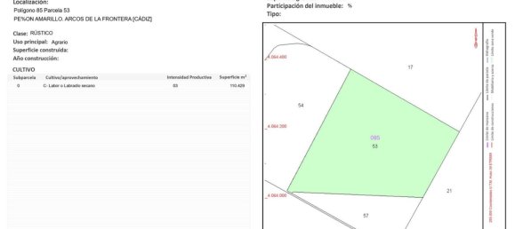 Land in Arcos de la Frontera, Spain No. 158184 9