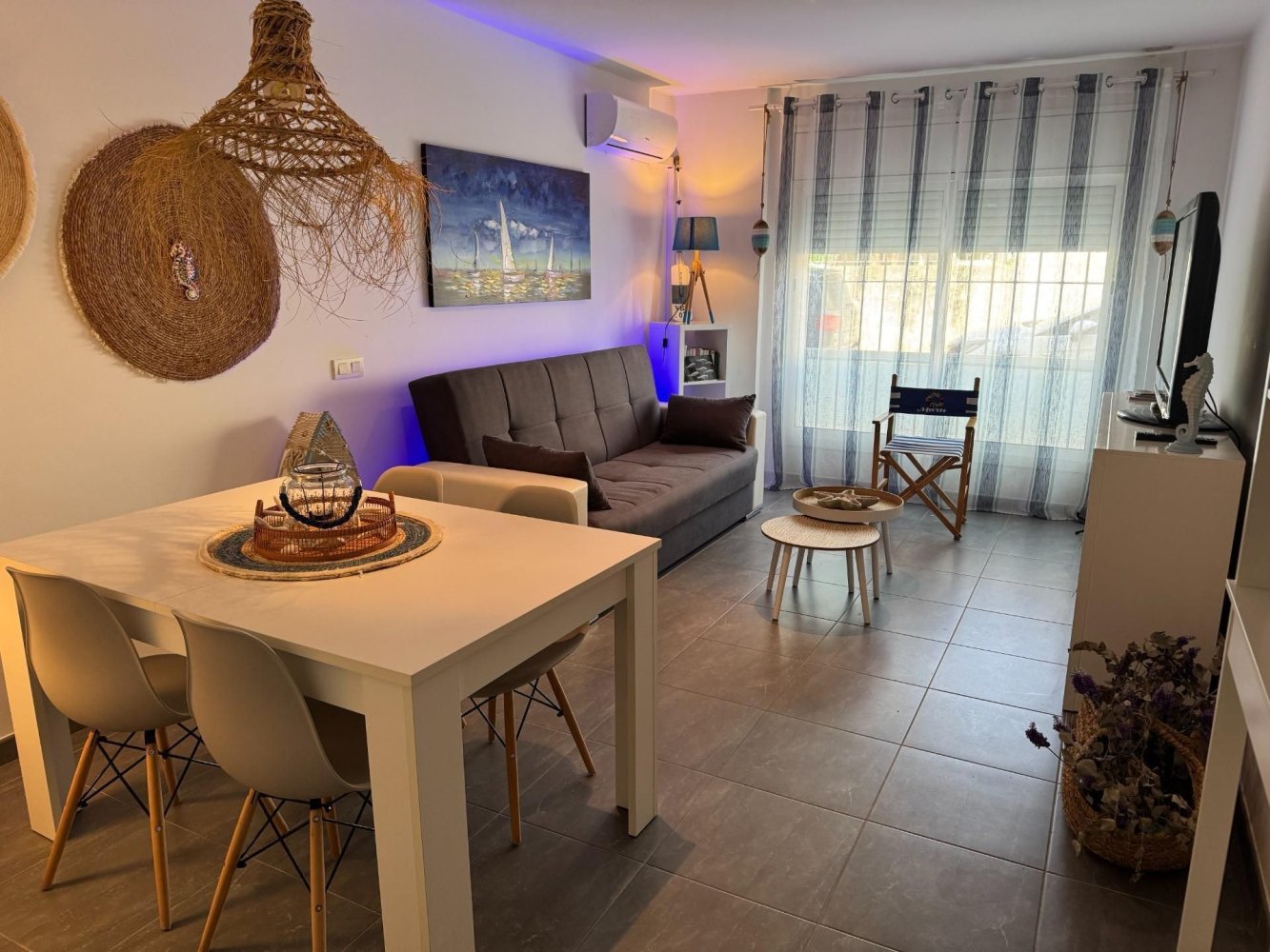 Квартира с 1 спальней в Калафелл, Испания № 179289