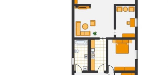 2 غرف نوم شقة في Duisburg, Germany رقم 65938 13