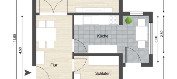 1 Schlafzimmer Wohnung in Wolfsburg, Germany, Nr. 226332 16