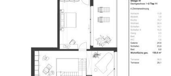 4-salle Appartement à Vienna, Austria No. 175222 24