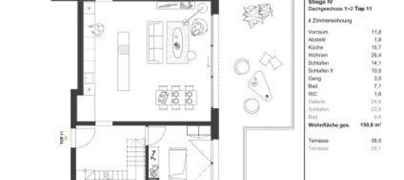 4-salle Appartement à Vienna, Austria No. 175222 23