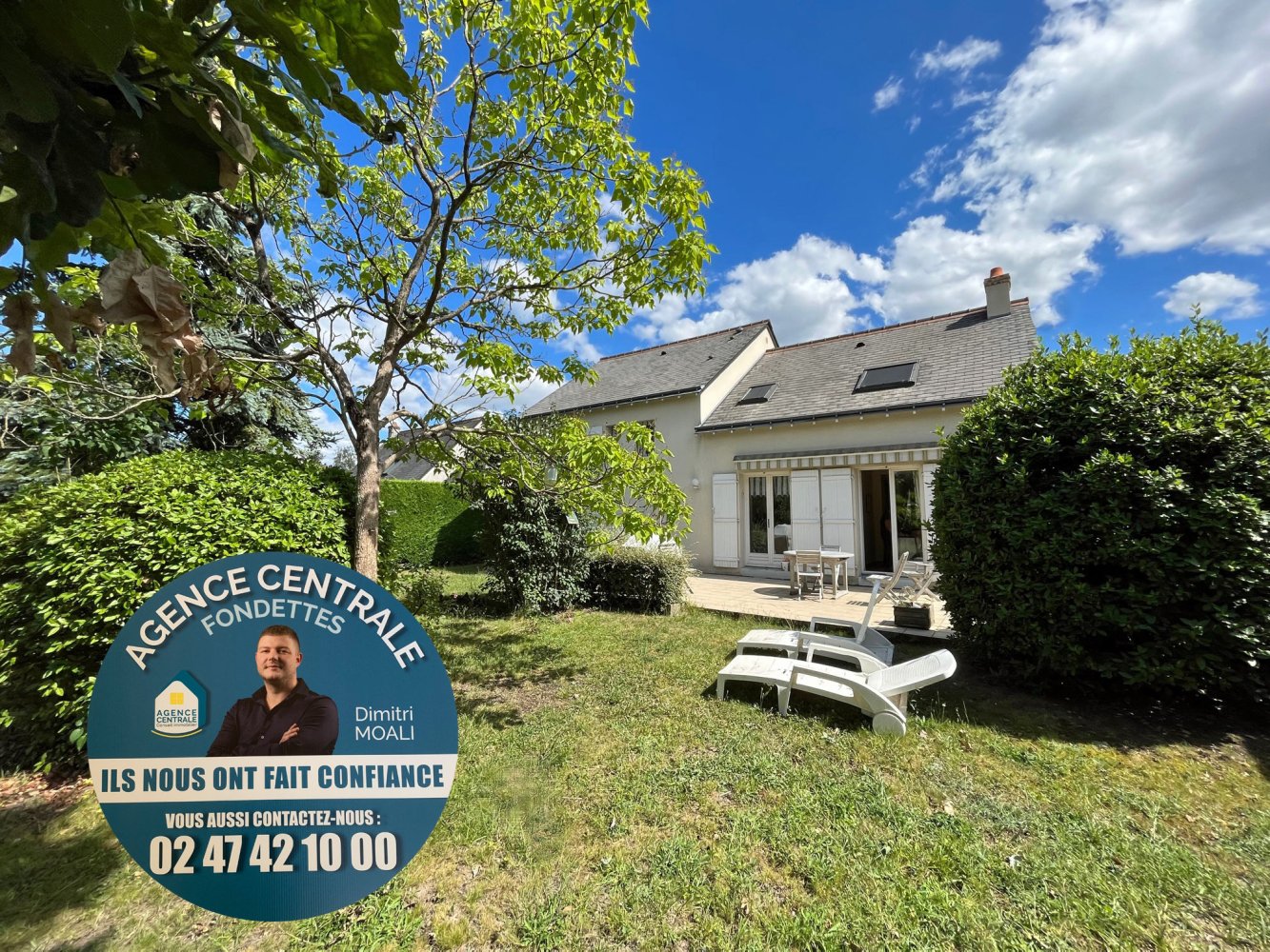 Casa de 5 dormitorios en Fondettes, France No. 100440